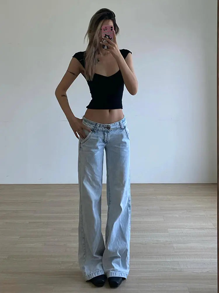 Low Waist Streetwear Jeans