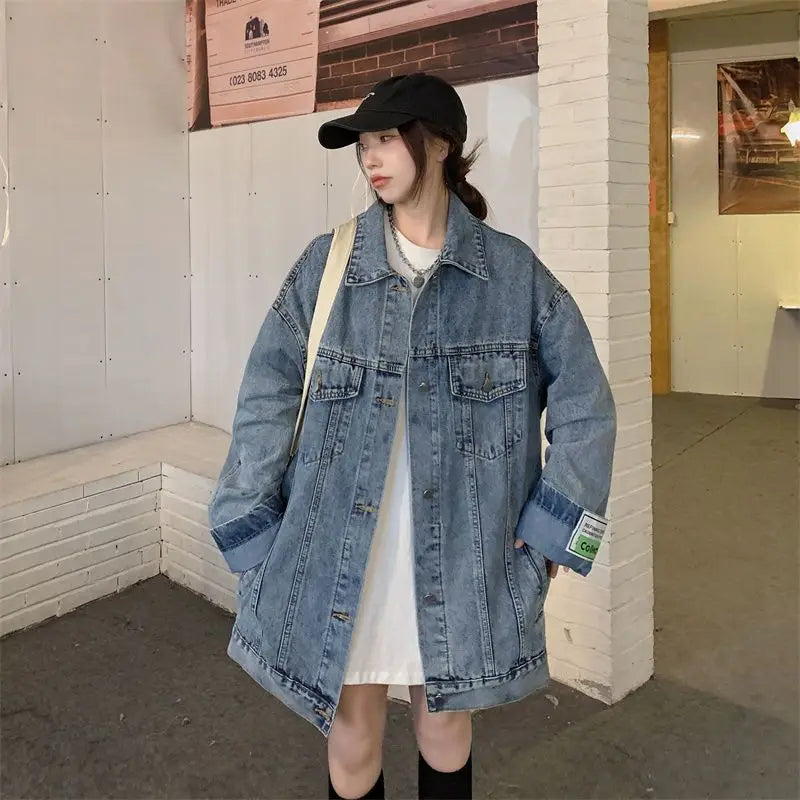 Oversize Denim Coat