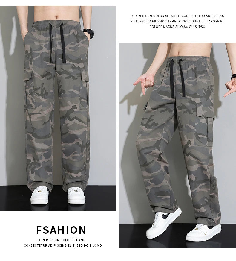 Cargo Camouflage Pants