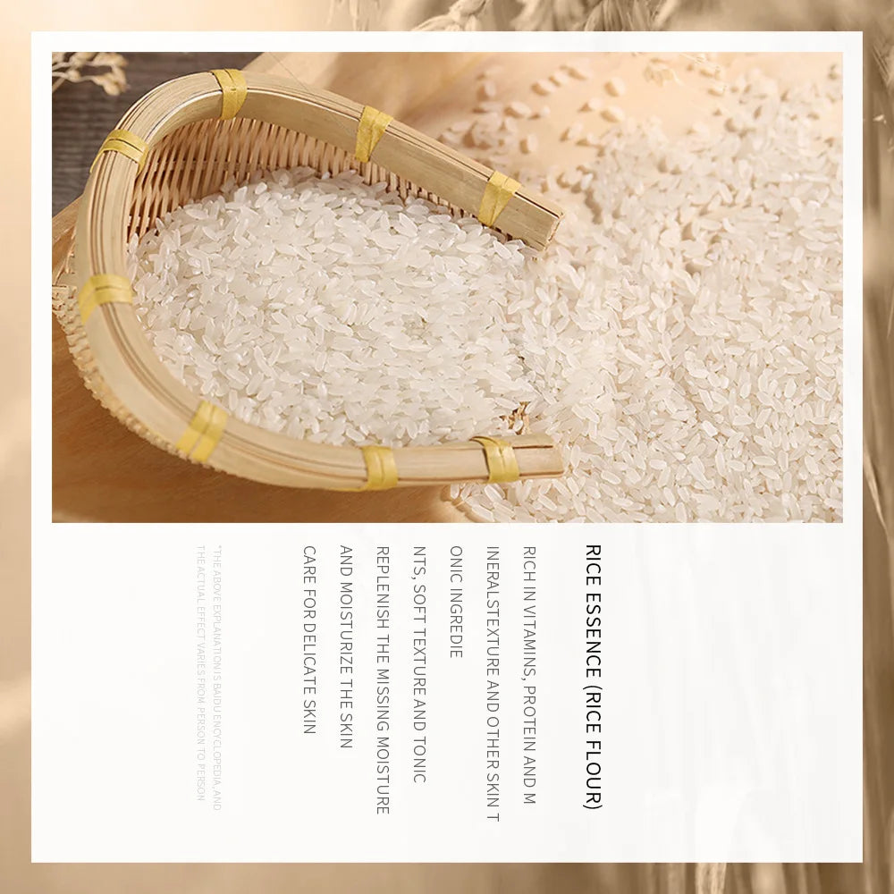 BIOAQUA Rice Raw Pulp Serum Hyaluronic Acid Face Essence Nourishing Moisturizing Whitening Anti-Wrinkle Serum Facial Skin Care