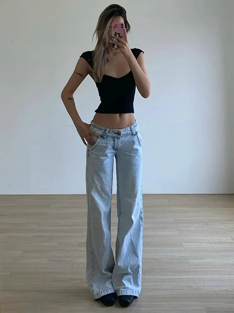 Low Waist Streetwear Jeans