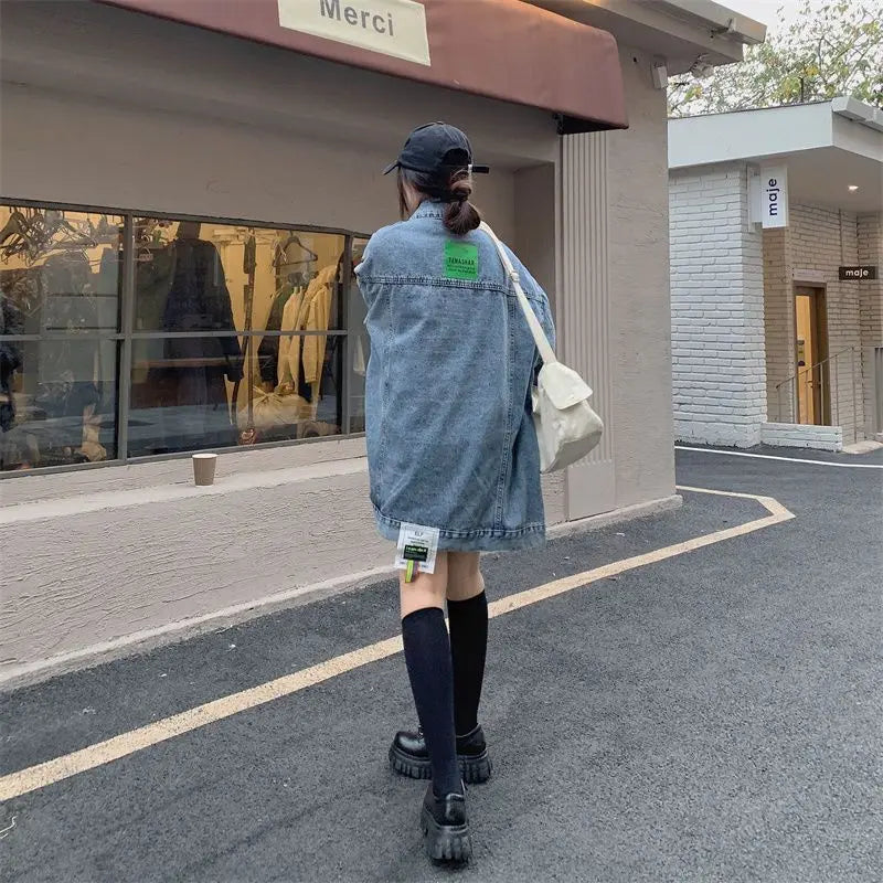 Oversize Denim Coat
