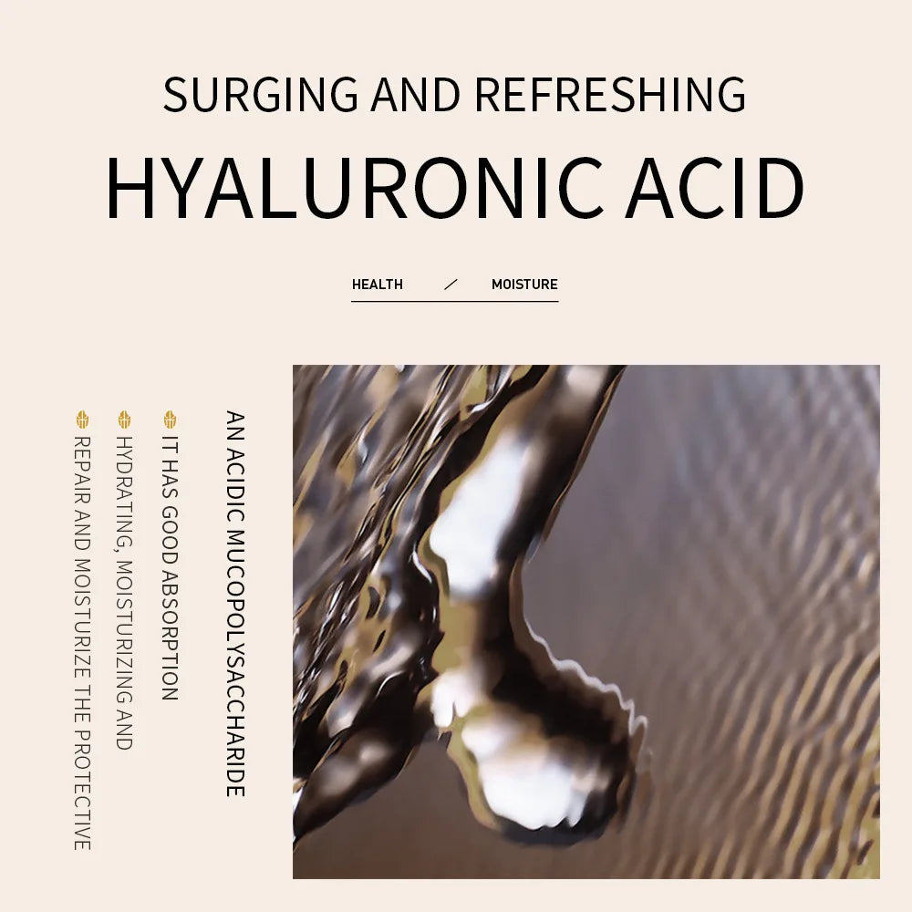 BIOAQUA Rice Raw Pulp Serum Hyaluronic Acid Face Essence Nourishing Moisturizing Whitening Anti-Wrinkle Serum Facial Skin Care