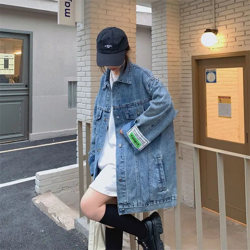 Oversize Denim Coat