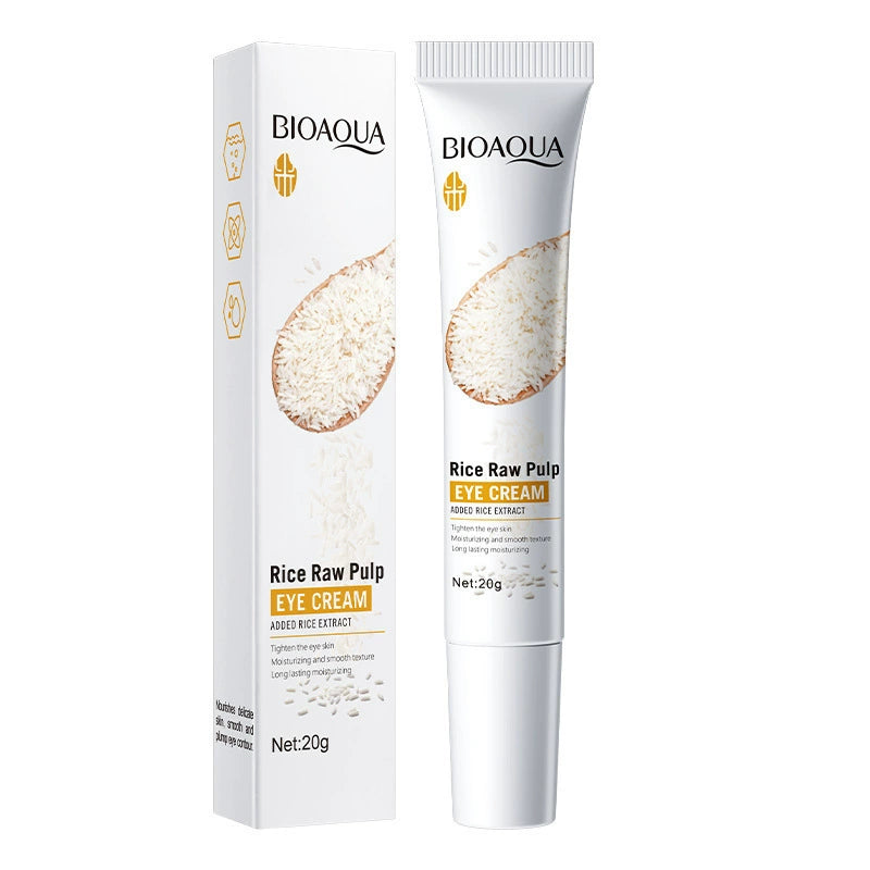 6pcs/set Rice Raw Pulp Skin Care Sets Face Cream Serum