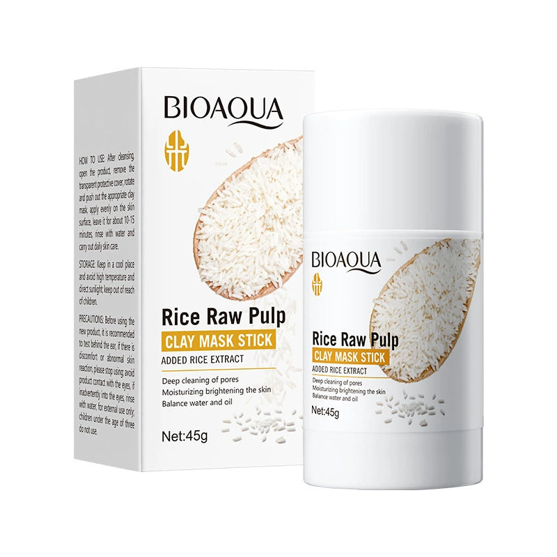 Rice Puree Skin Care Set Rice Whitening Skin Care Set Serum Cleaner