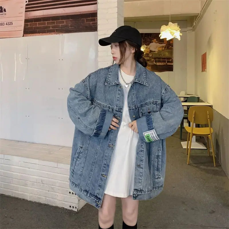 Oversize Denim Coat