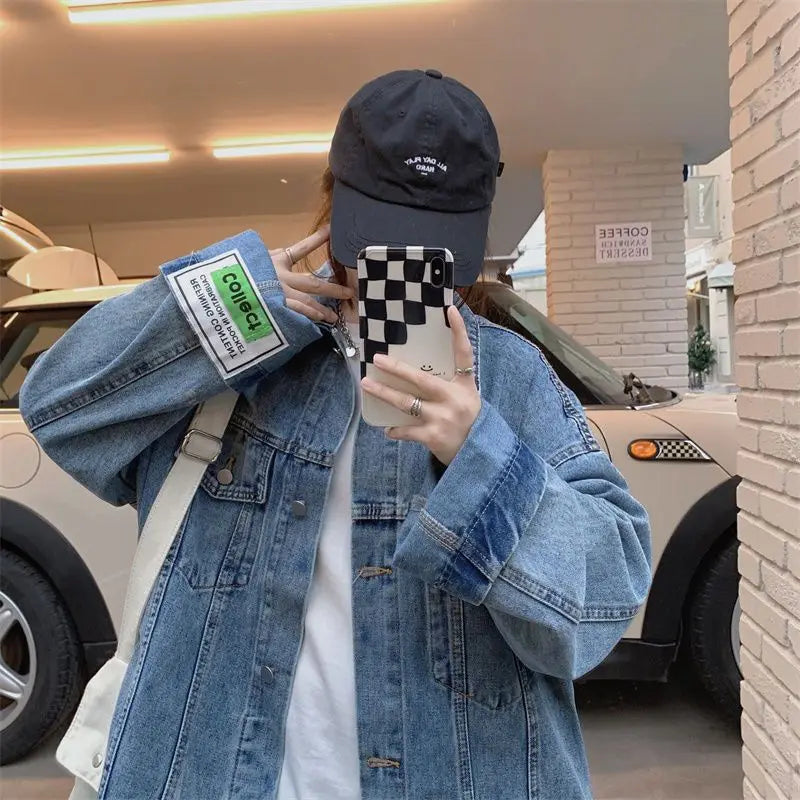Oversize Denim Coat