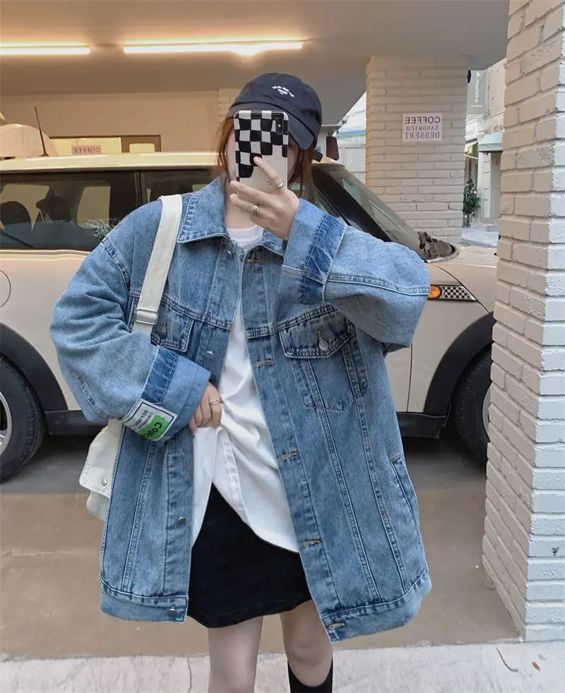Oversize Denim Coat