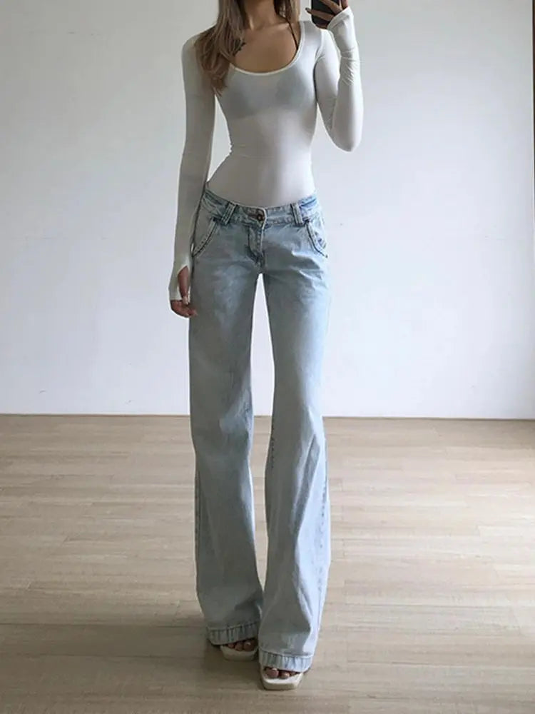 Low Waist Streetwear Jeans