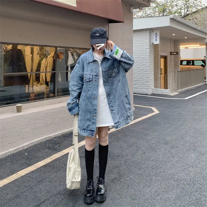 Oversize Denim Coat