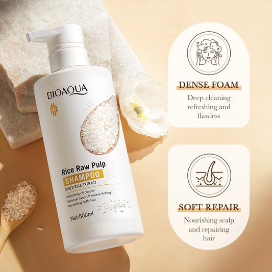 Magical Keratin Rice Paste Hair Care Mask Repair Damaged Frizzy Hair In 5 Seconds Improve Hair Quality Nourish Hair Nutrients