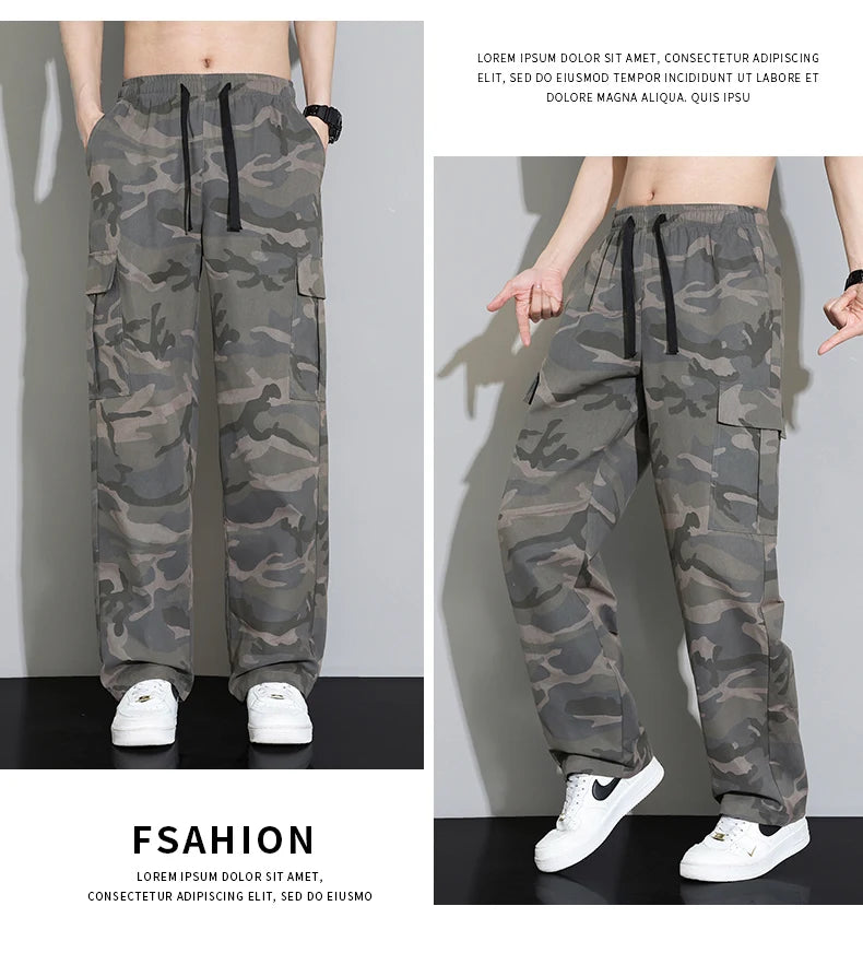 Cargo Camouflage Pants