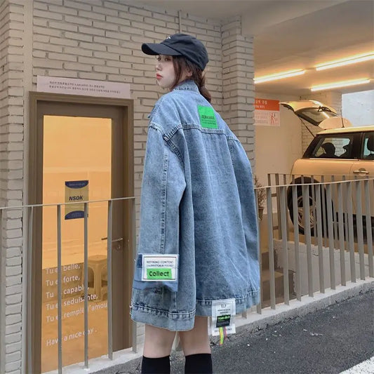 Oversize Denim Coat