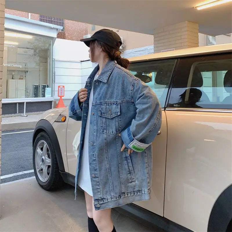 Oversize Denim Coat