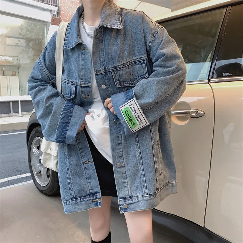 Oversize Denim Coat