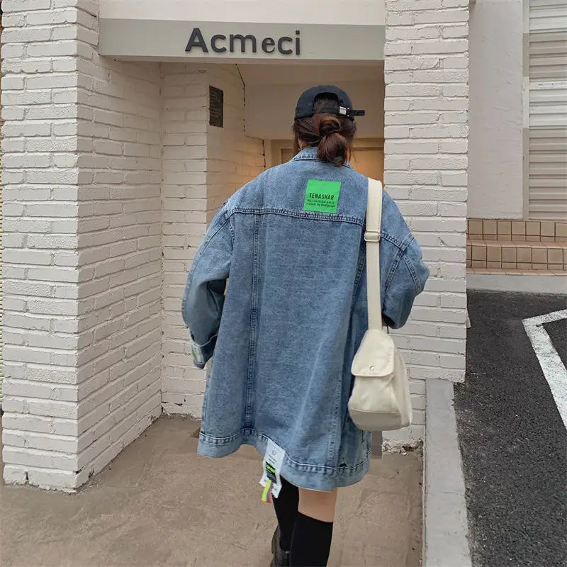Oversize Denim Coat