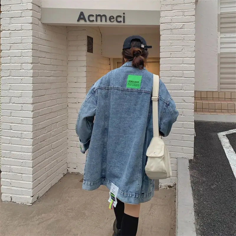 Oversize Denim Coat
