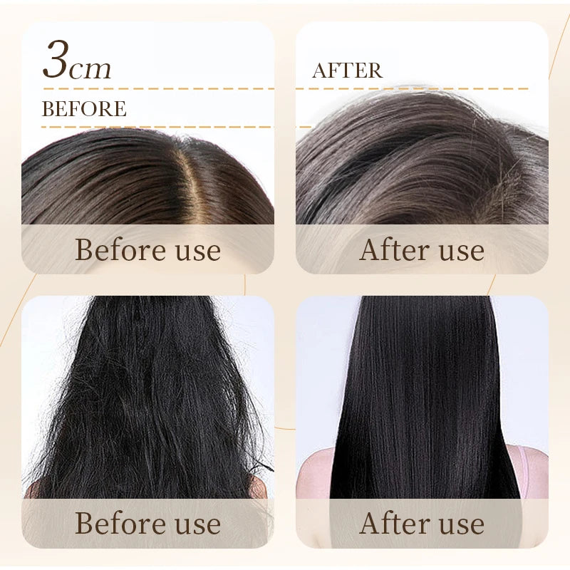 Magical Keratin Rice Paste Hair Care Mask Repair Damaged Frizzy Hair In 5 Seconds Improve Hair Quality Nourish Hair Nutrients