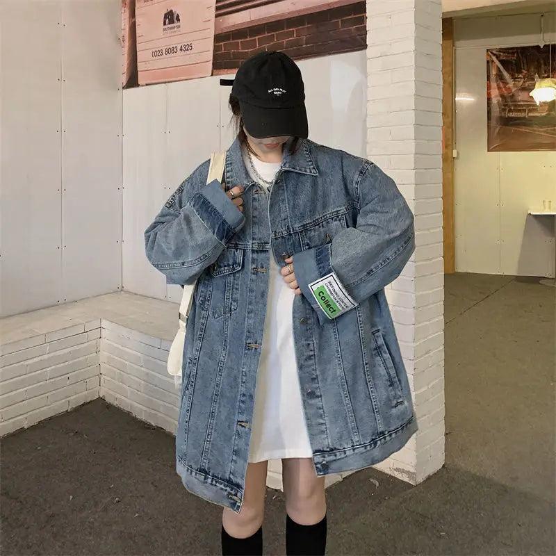 Oversize Denim Coat