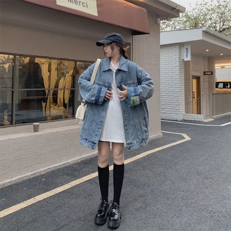 Oversize Denim Coat