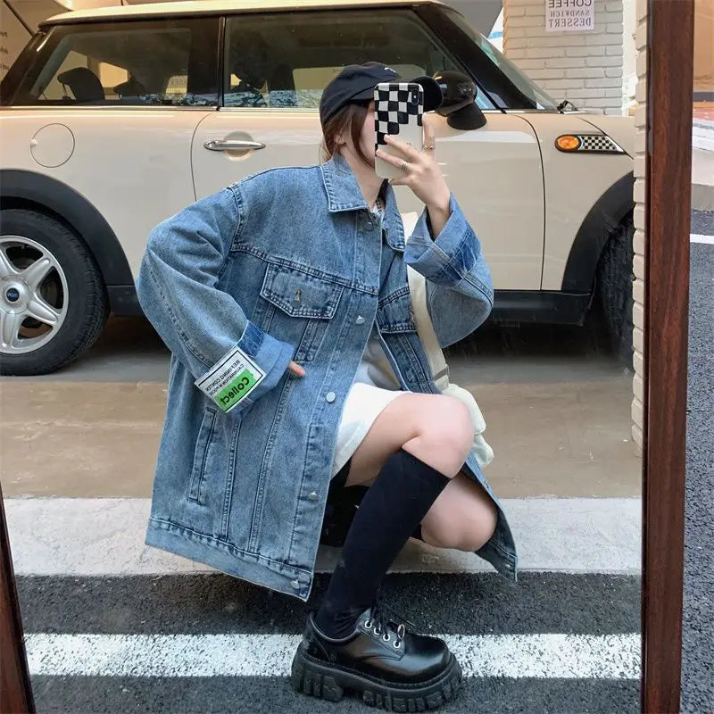 Oversize Denim Coat