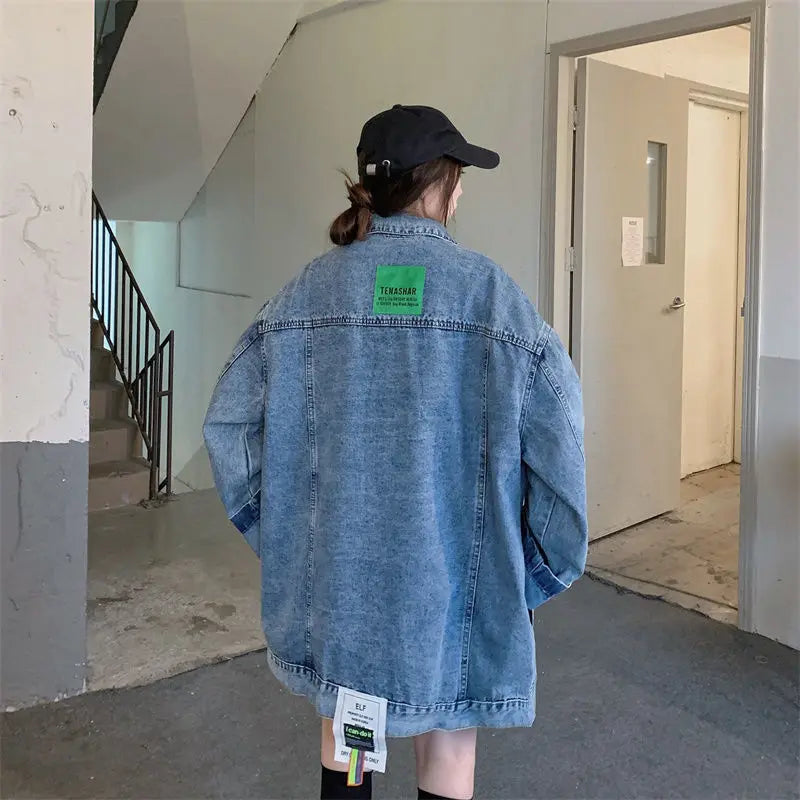 Oversize Denim Coat
