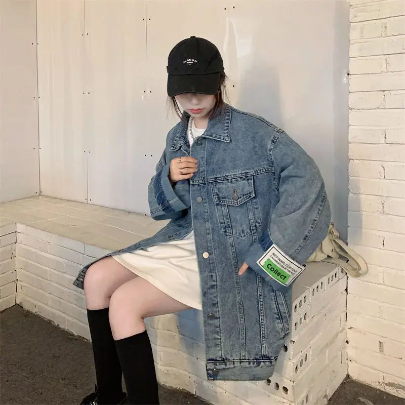 Oversize Denim Coat