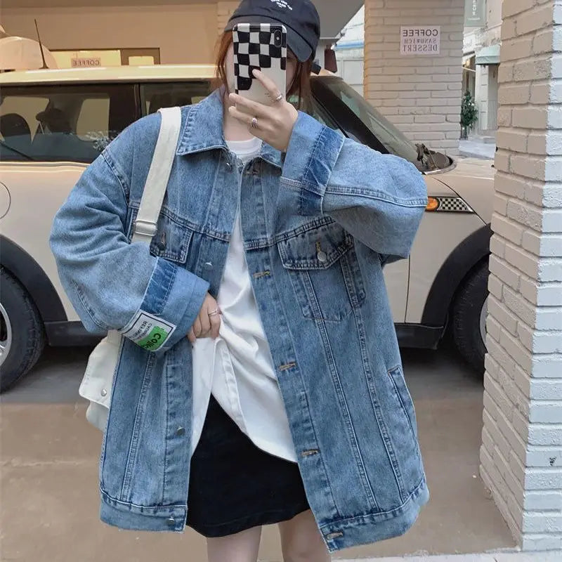 Oversize Denim Coat