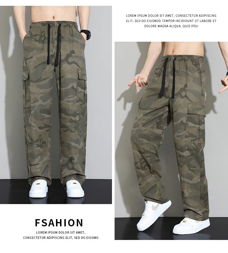 Cargo Camouflage Pants